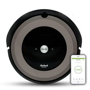 iRobot Roomba e5 - Srebrna - widok góry