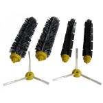 Zestaw szczotek iRobot Roomba - 2 szczotki główne, 2 szczotki główne gumowe, 2 wirujące szczotki boczne seria 600 / 700