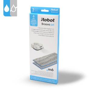 Zestaw nakładek wielokrotnego użytku do pracy na sucho i mokro - Braava jet m6