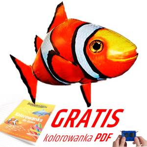 Zdalnie sterowana Rybka NEMO FlyingFish ( Air swimmers )