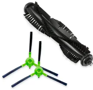 Komplet szczotek Moneual MBOT 500 - szczotka główna + para szczotek bocznych