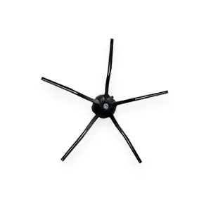 Szczotka boczna gumowa Roborock 5-ramienna - czarna