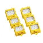 Filtry powietrza HEPA Dual AeroVac iRobot Roomba seria 700 (6 sztuk) Zestaw