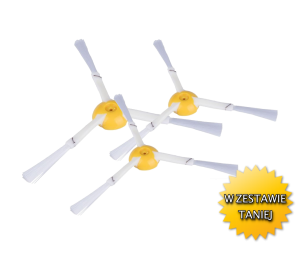 Wirująca szczotka boczna 3-ramienna seria 800 / 900 3 sztuki