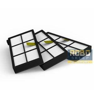 Filtr Powietrza Aero Force iRobot Roomba seria 800 / 900 (3 sztuki)