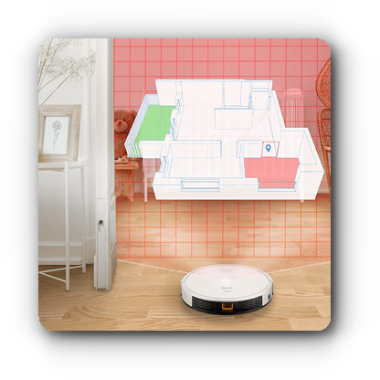 Robo Focus - strefy sprzątania