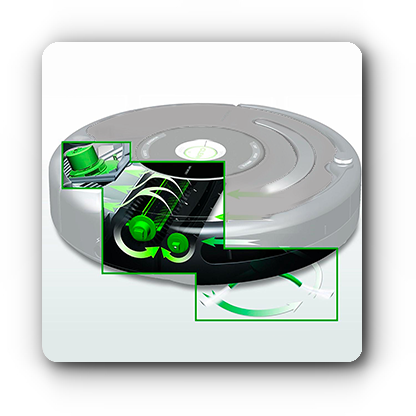 iRobot Roomba 675 trójstopniowy system czyszczenia
