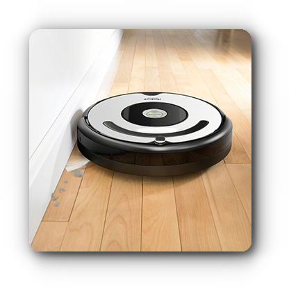 Sprzątanie w rogach iRobot Roomba 675