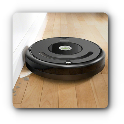 Sprzątanie w rogach iRobot Roomba 676