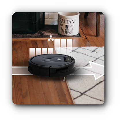 Technologia Carpet Boost - iRobot Roomba 981
