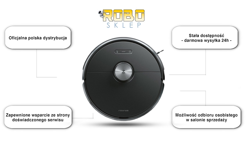 Xiaomi Roborock S6 Black - oferta RoboSklep