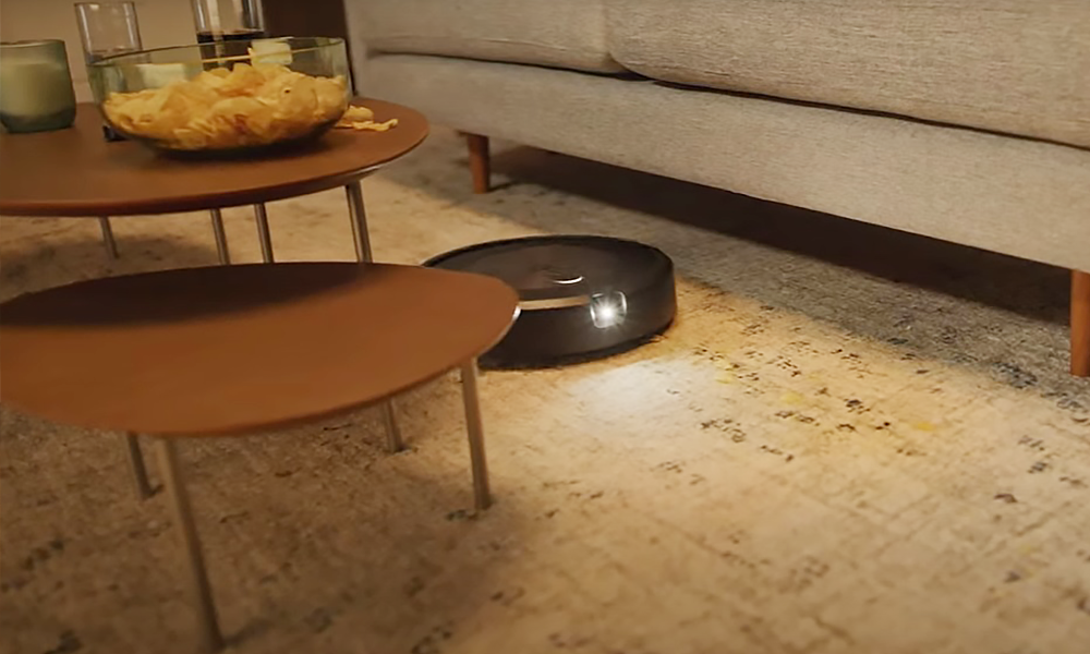 Śledzenie iRobot Roomba j7+ w czasie rzeczywistym