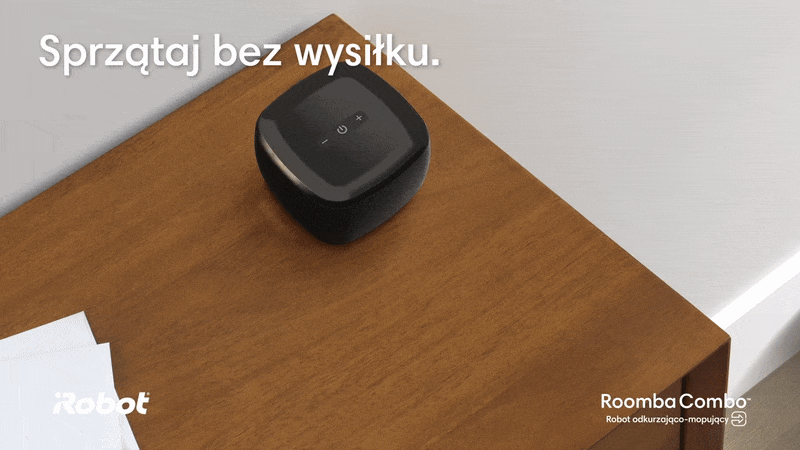 Polecenia głosowe iRobot Roomba Combo