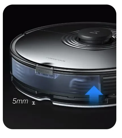 Roborock S7 podnosi głowice myjącą